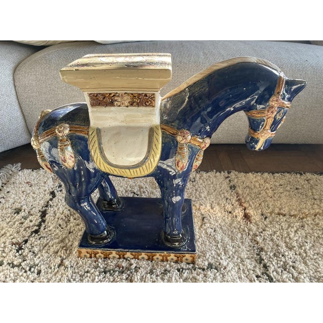 Vintage Horse Shape Planter For Sale - Image 10 of 10