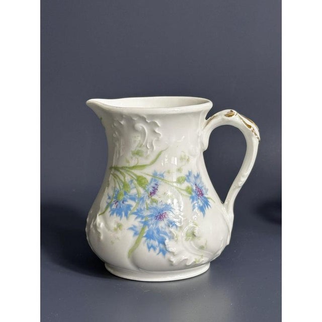Porcelain Coffee Service from William Guerin and Co. Limoges, Late 19th Century, Set of 15 For Sale - Image 6 of 11