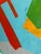 Paint Large Color Block Geometric Acrylic Painting – Modern Abstract Canvas Art For Sale - Image 7 of 11