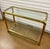 Vintage Brass Console Table After Mastercraft For Sale - Image 9 of 10