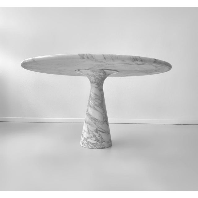 Angelo Mangiarotti M1 Table in Arabescato Marble by Angelo Mangiarotti for Skipper, Italy, 1969 For Sale - Image 4 of 8