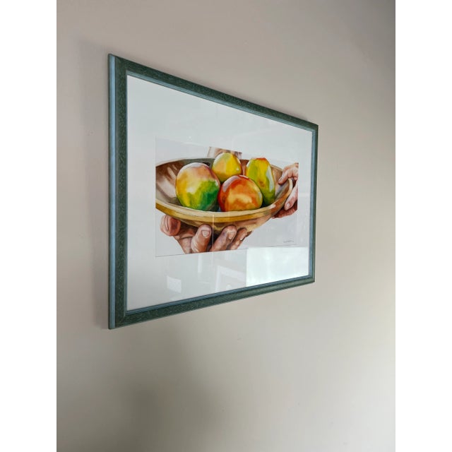 For your consideration we are presenting for sale this fantastic realistic Modern watercolor painting by listed Florida...