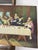 VTG Brunozetti Last Supper Trifold Wood Mirror Frame Art Religious Picture For Sale - Image 11 of 12