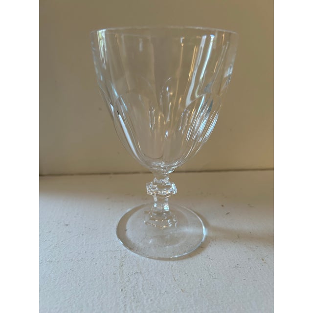 Selling individuslly. 10 available. Cristal D'Arques Durand Rambouillet Crystal 5 7/8 Water/Wine Goblet(s), made in...