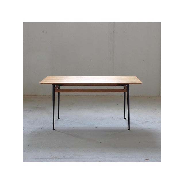 Blond Table, Italy, 1960s For Sale - Image 3 of 10