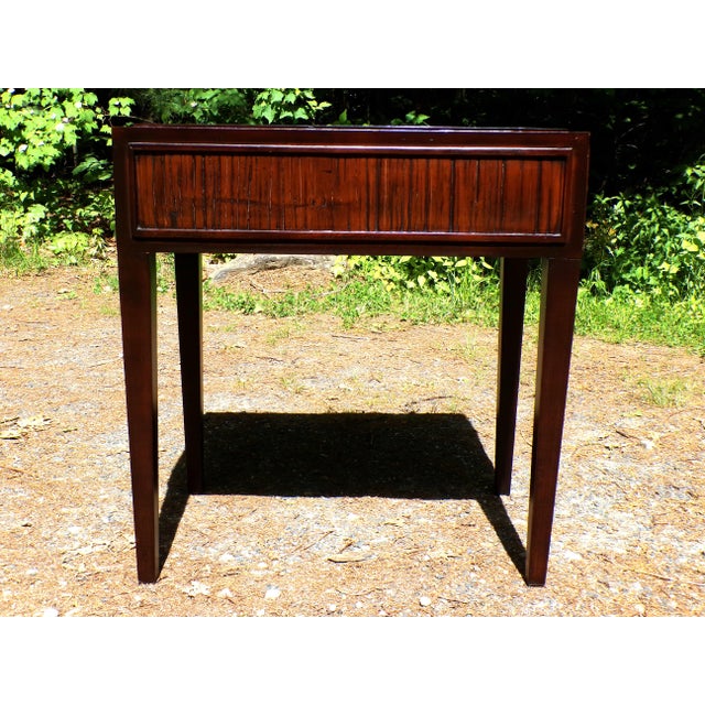 Vintage McGuire Faubourg Collection Table Desk For Sale - Image 16 of 17