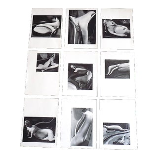 Vintage Andre Kertesz 20th C. Modernist Surreal Female Nude Photogravures - Set of 9 For Sale