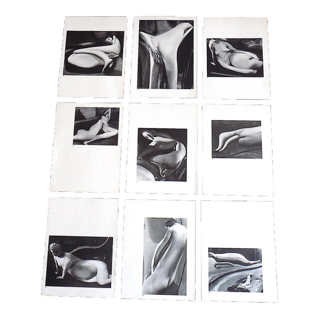 Vintage Andre Kertesz 20th C. Modernist Surreal Female Nude Photogravures - Set of 9 For Sale