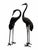 Bring a touch of Mid-Century elegance and sculptural drama to your interior or sunroom with this striking pair of vintage...