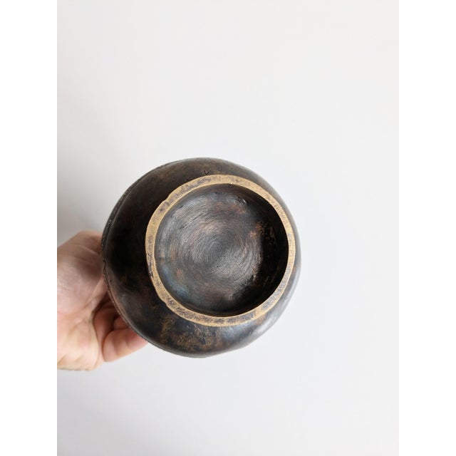 Brown Bronze Jug, Germany, 1970s For Sale - Image 8 of 11