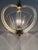 Italian Art Deco Murano Glass Pendant in the style of Barovier, 1930s For Sale - Image 3 of 18