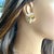 Gold Vintage Tiffany and Co 14k Yellow Gold Ribbon Clip-on Earrings 1 Inch- Set of 2 For Sale - Image 8 of 9