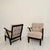 Mid-Century Modern Lounge Chairs with Black Wooden Frame, 1950s, Set of 2 For Sale - Image 10 of 18