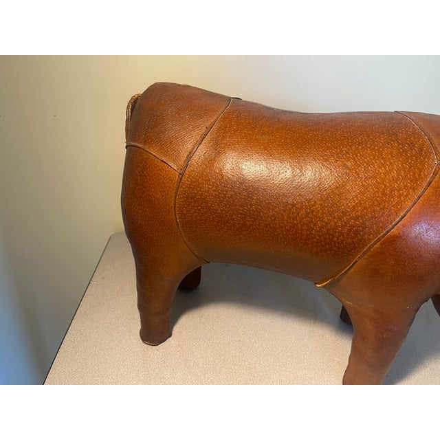 1960s All Leather Abercrombie and Fitch Rhino For Sale - Image 14 of 16