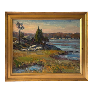 "Cohasett Inlet" Oil on Canvas Painting by John Kilroy