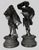 Pair of Antique 19th Century Spelter Roman Warrior Statues For Sale - Image 4 of 8