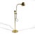 Brass Pharmacy Adjustable Floor Lamp For Sale In Chicago - Image 6 of 12