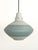 Mid-Century Modern Mid-Century Modern Italian Glass Pendant Fixture with Stripes, 1960s For Sale - Image 3 of 15