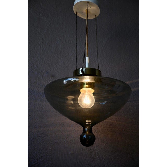 Space Age UFO High Chaparral Ceiling Lamp from Raak, 1970s For Sale - Image 10 of 14
