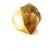 Contemporary H.Stern for Diane Von Furstenberg 18k Gold Rutilated Quartz Power Ring, Size 6.5 For Sale - Image 3 of 13
