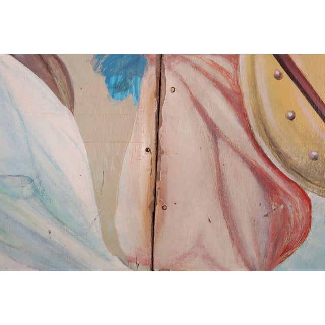 Monumental Ghanaian "Concert Party" Fragmentary Bifold Painting by Mark Anthony For Sale - Image 16 of 18