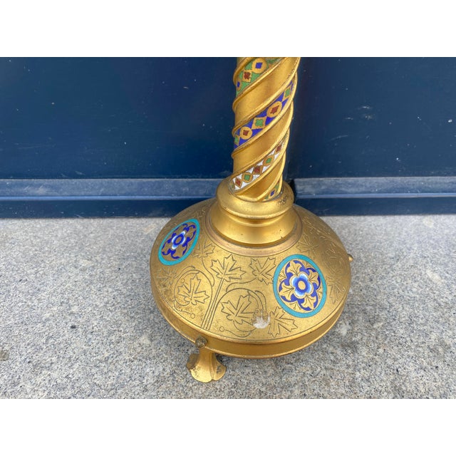 Neo Gothic Altar Crucifix For Sale - Image 12 of 18