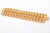 Metal Vintage Signed Marcy Feld Gold Plated 3 Row Cuff Bracelet 80's For Sale - Image 7 of 10