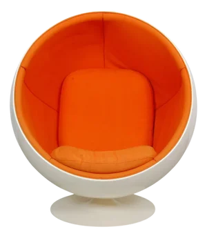 Ball Chair in Orange Fabric by Eero Aarino, 1990s