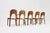 Mid-Century Modern Vintage Danish Dining Chairs by Niels Koefoed for Koefoeds Hornslet, 1960s, Set of 5 For Sale - Image 3 of 9