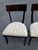 Ethan Allen Pair Ethan Allen Hathaway Klismos Dining Side Chairs Zebra Print French Regency 1990s For Sale - Image 4 of 14