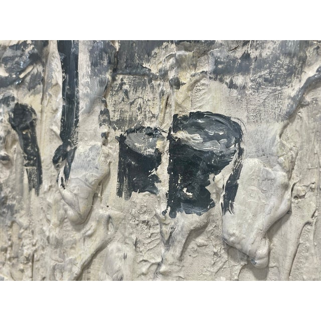 Mid Century Modern Pallet Knife Harbor Artwork by N. Cobb, C. 1950’s For Sale In New York - Image 6 of 11