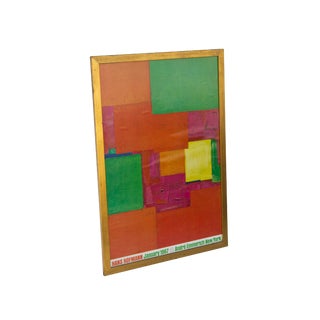 Beautifully Framed Hans Hofmann Exhibition Poster For Sale