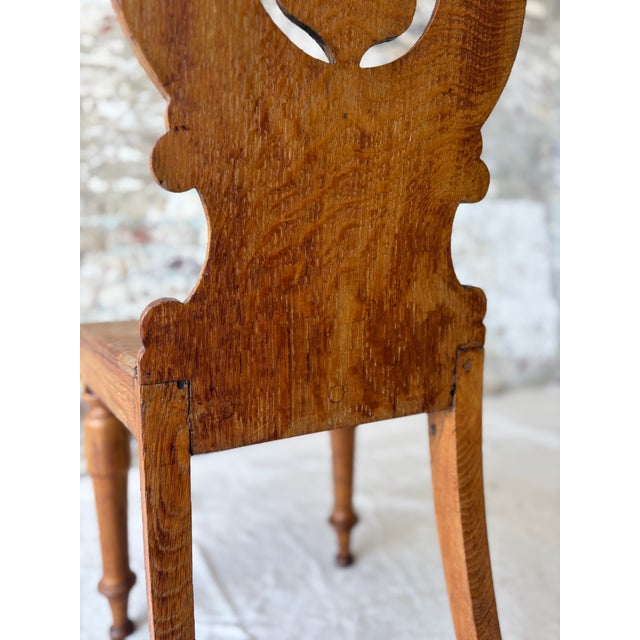 1970s Architectural Anarchy Wood Chair For Sale - Image 10 of 12
