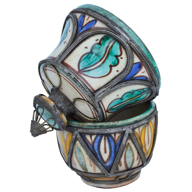 Antique Moroccan Box For Sale - Image 4 of 6