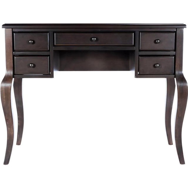 Cabriole Legs Coffee Distressed Desk Overall measurements (inches) 32H x 40W x 16.50D. Overall Condition is New....