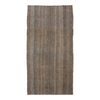 Vintage Modern Turkish Kilim Rug - 3`9″ X 6`10″ For Sale