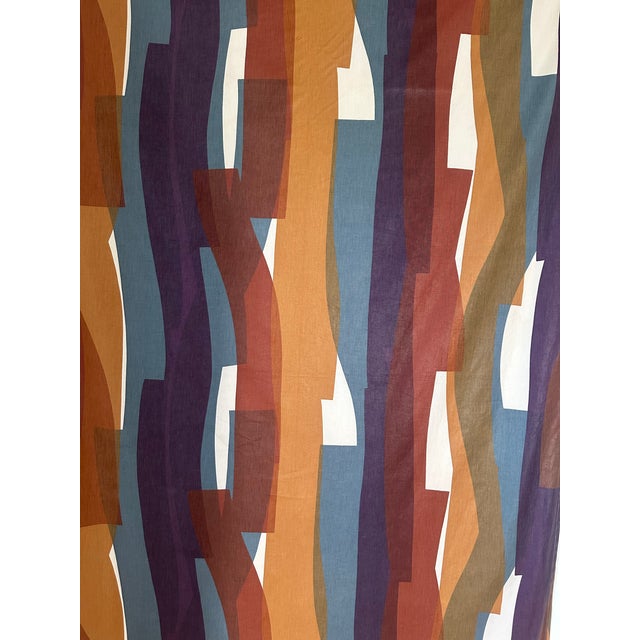 Knoll 1960s Knoll Textile Fabric Wall Art Rare Mid Century Modern Vintage For Sale - Image 4 of 6