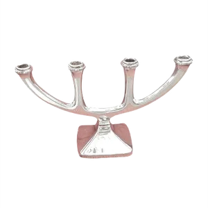 Mid-Century Sterling Silver 4-Arm Candleholder from Jakob Grimminger