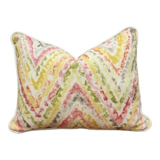 Pindler Chevron Pillow For Sale