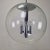 Mid-Century Modern Large Pendant Light with Extension Rods from Glashütte Limburg, 1980s For Sale - Image 3 of 14