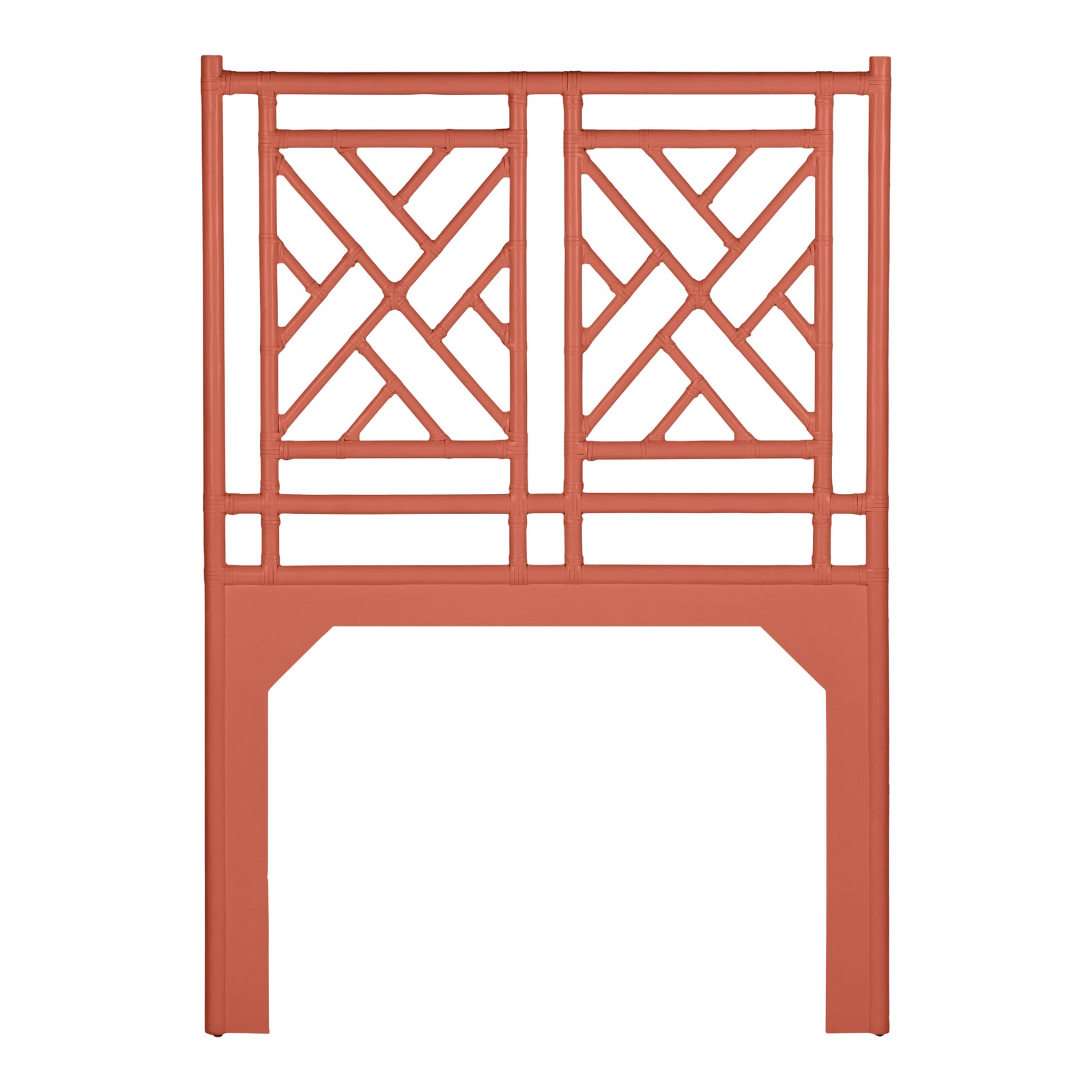 David Francis Furniture for Chairish Chippendale Headboard Twin, Baked ...