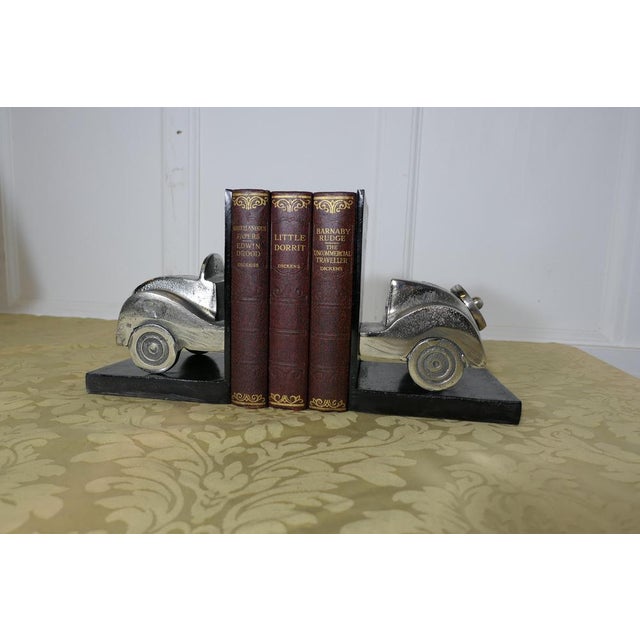 Metal Vintage Model Car Bookends, 1970s For Sale - Image 7 of 8