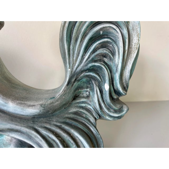 1960's Jodie Art Pottery Roosters Sculptures - a Pair For Sale In Miami - Image 6 of 13