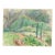 1940s Grace Spongberg Monoa Valley Hawaii Drawing For Sale