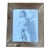 1970’s Original Abstract Female Nude Watercolor/Pencil Drawing Mid Century Modernist Wood Frame For Sale