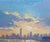 Impressionist Original Oil Painting on Canvas, Hudson Liberty by Sean Wu For Sale - Image 3 of 5