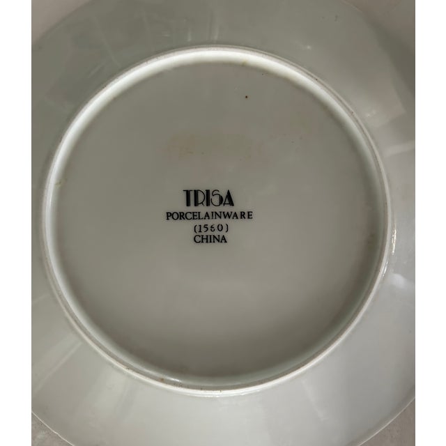 Lavender Delicate Pink Japanese Floral Themed Decorative Wall Plate Curation-Set of 11 For Sale - Image 8 of 12