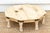 Farmhouse Large Bleached Wood Bajot Table For Sale - Image 3 of 9