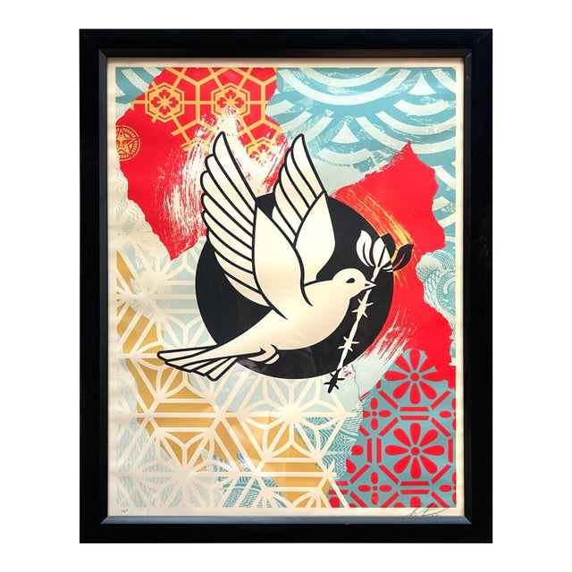 “Peace Dove” by Shepard Fairey — Signed Artist Proof (Ap) For Sale
