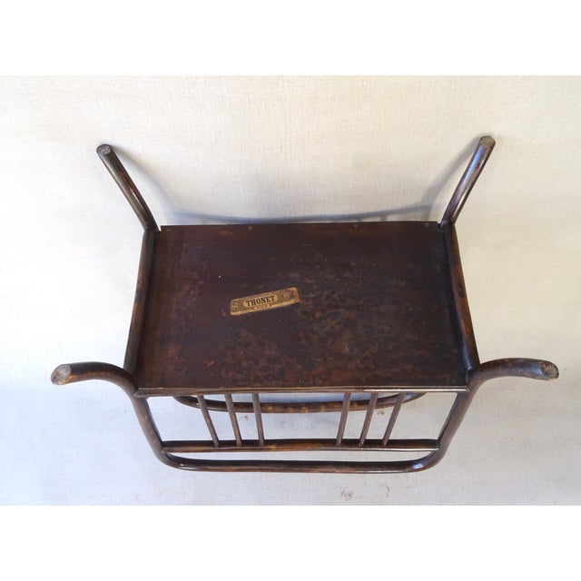 Vienna Secession No. 33 Magazine Rack by Michael Thonet, 1904 For Sale - Image 13 of 14